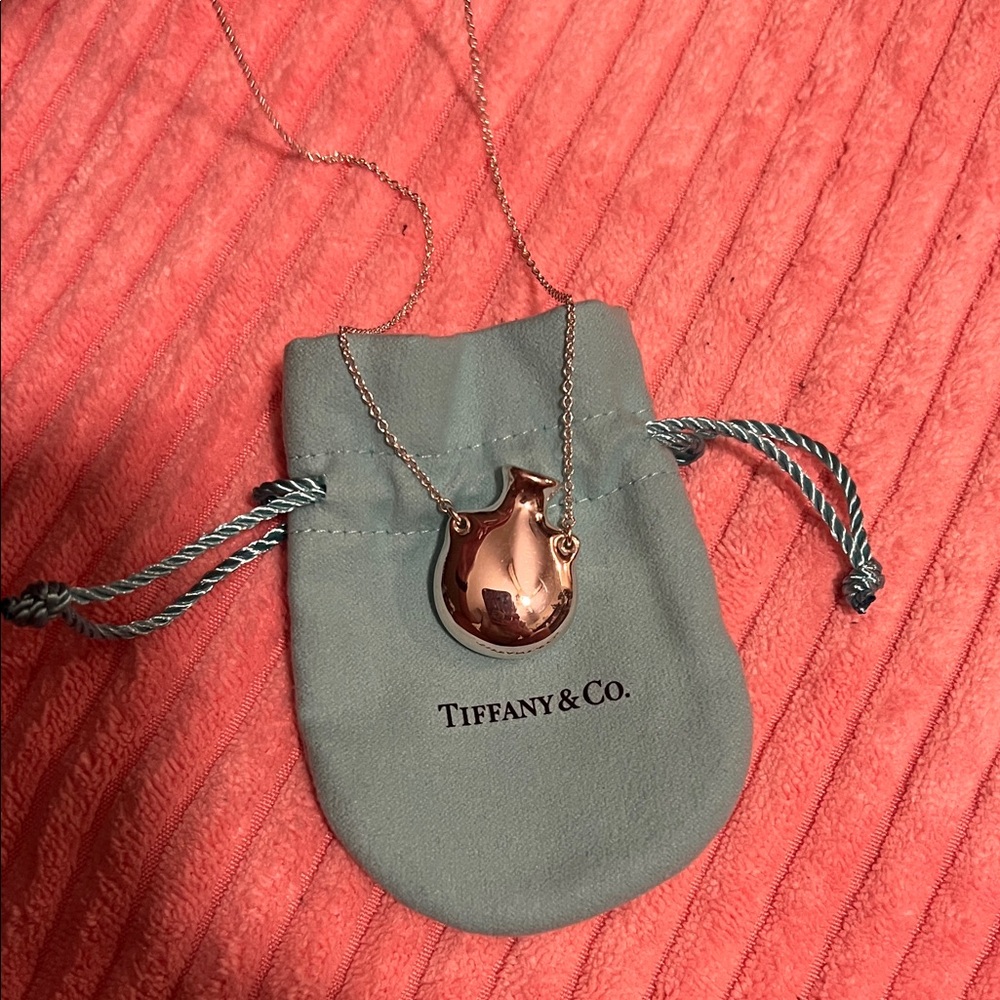 Tiffany & Co. Rose Gold Heart Necklace